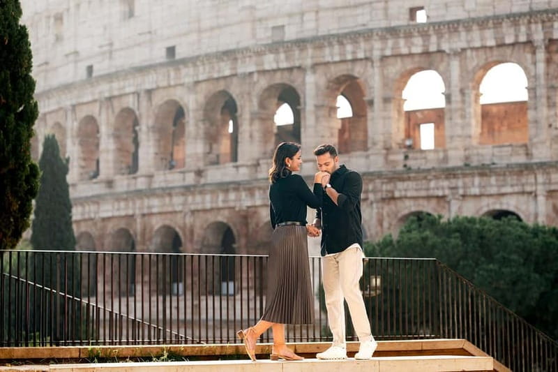 Rome: Private Colosseum Photoshoot with Optional Viewpoints - The best time and meeting point questions to settle early