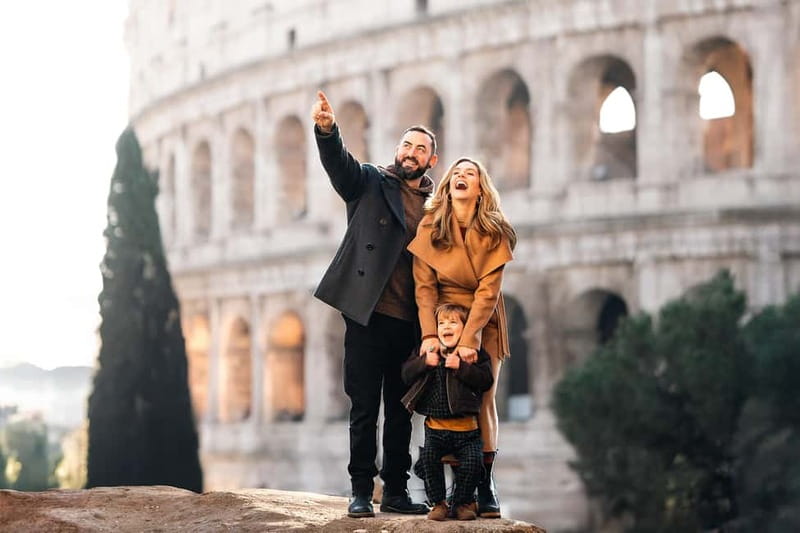 Rome: Private Colosseum Photoshoot with Optional Viewpoints - The 30-minute Colosseum route