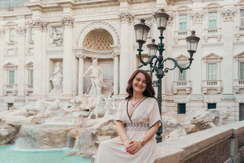 Rome: Private photoshoot at the Trevi Fountain Golden Hour - Finding the best Trevi Fountain angles