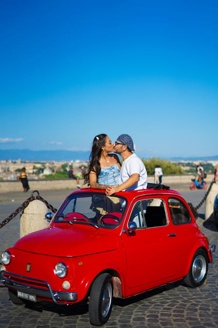 Rome Pro Photoshoot Service with Free Transport by Fiat 500 - The photography is the real value
