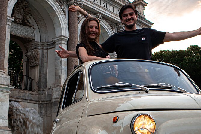 Rome: Retro Fiat 500 car tour with Pro-Photographer - Why a Fiat 500 makes Rome feel different