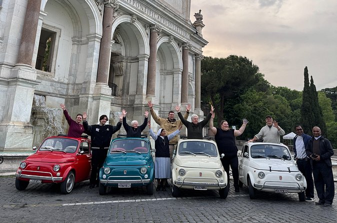 Rome: Retro Fiat 500 car tour with Pro-Photographer - What the photographer adds