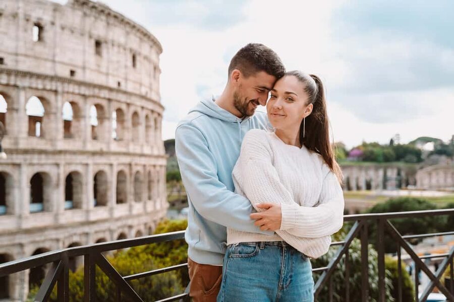 Rome: Romantic Couple Photoshoot Experience at the Colosseum - A personal Rome souvenir, not just another snapshot