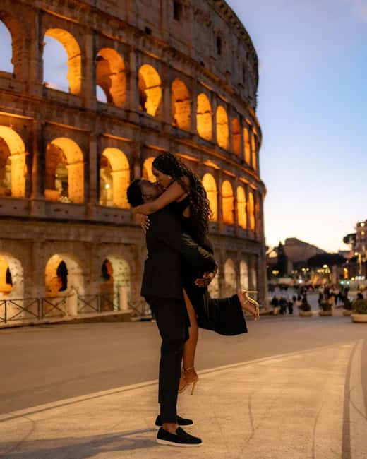 Rome: Romantic Proposal PhotoShoot - What the $93 price really covers