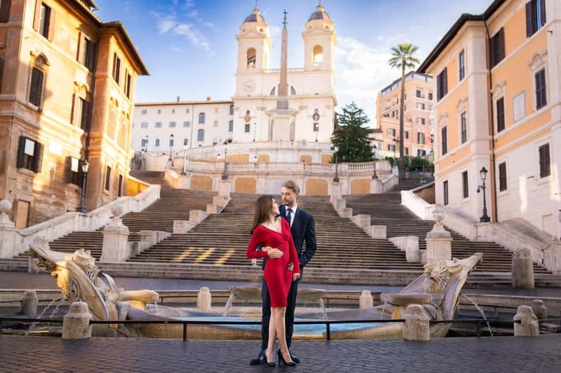 Rome: Spanish Steps & Hidden Gems Private Photoshoot - Meeting Moji at Piazza di Spagna