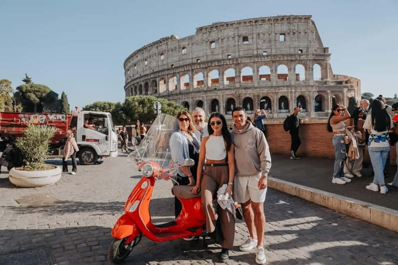 Rome: Vespa Ride in the Streets with Photography - Key Things to Know Before You Book