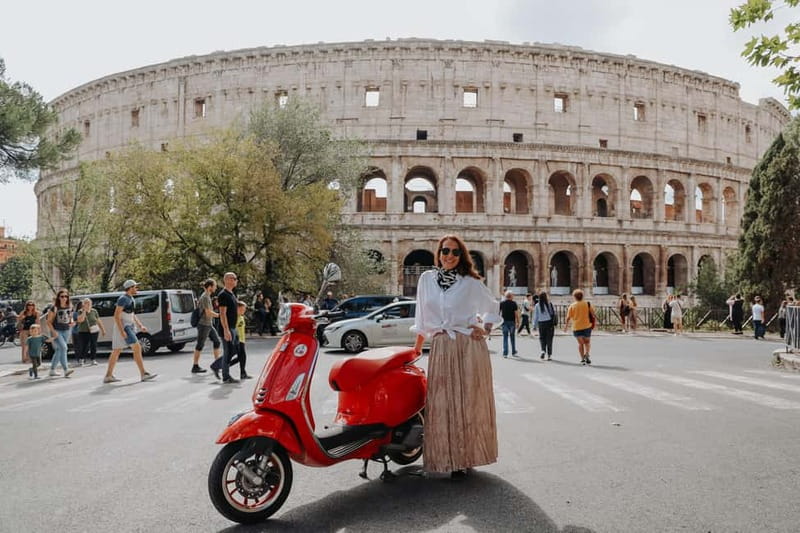 Rome: Vespa Ride in the Streets with Photography - What the $37 Price Gets You
