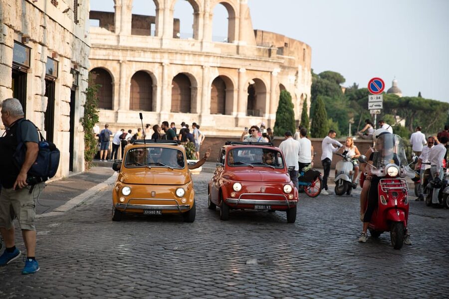 Rome: Vintage Car Tour with Professional Photographer - The $91.48 price: good value for the right purpose