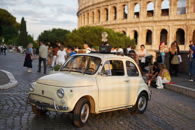 Rome Vintage Fiat 500 car Tour With Photographer - What the photographer-guide adds