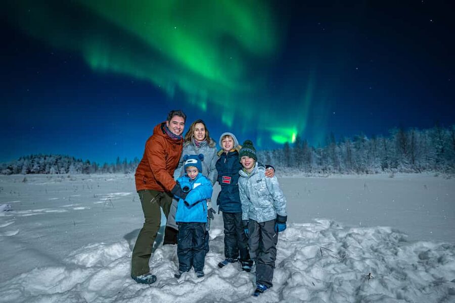 Rovaniemi: Aurora Hunt - Free Photos, 100% Guaranteed Refund - How the route changes with the weather