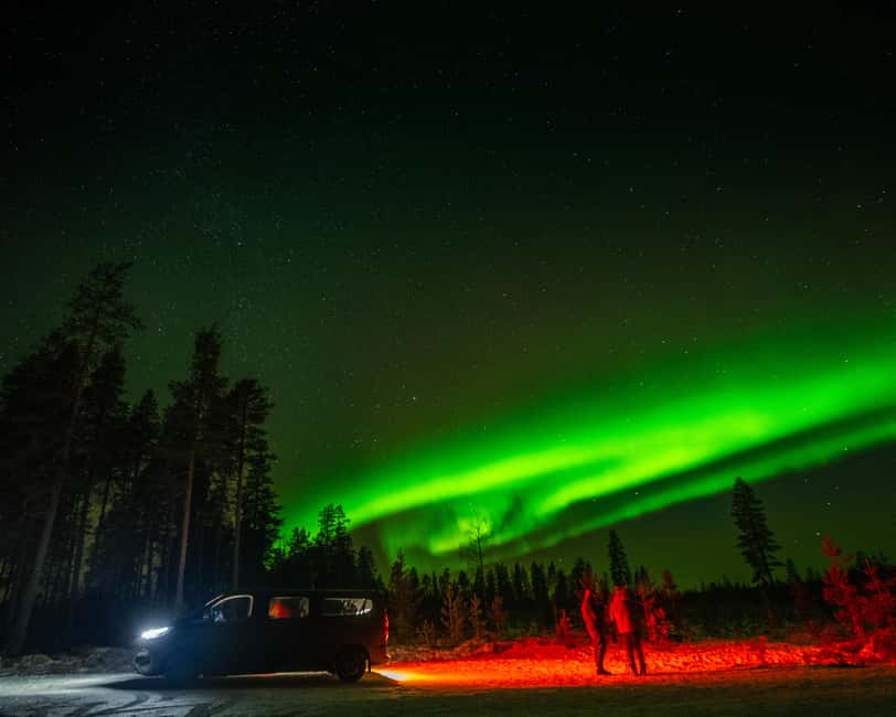 Rovaniemi: Insider Guaranteed Northern Lights Tour + Photos - The final hour on the road