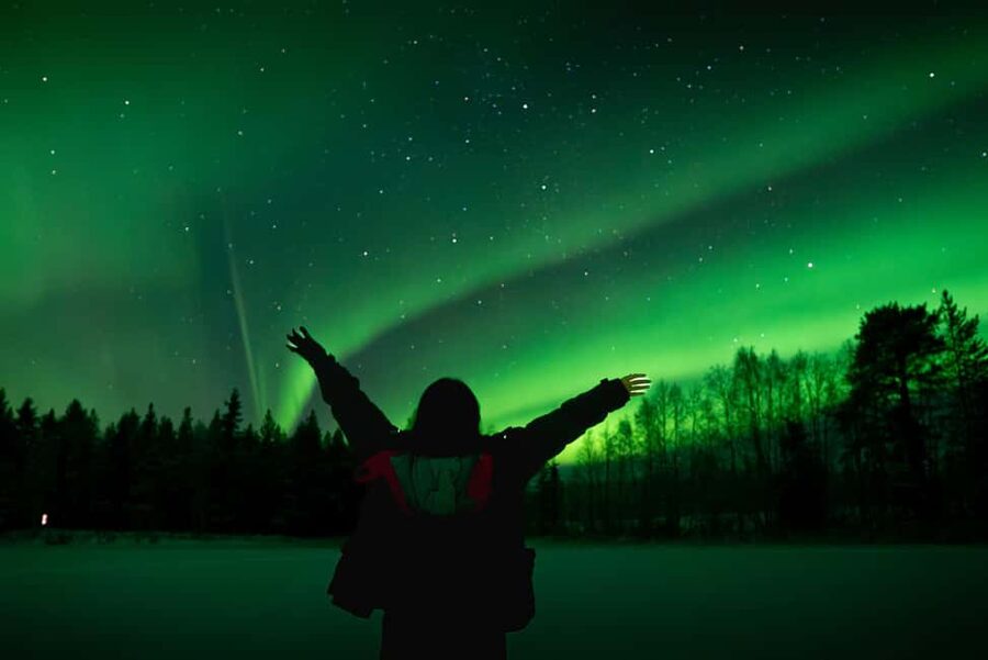 Rovaniemi: Northern Lights Photography Tour & BBQ - Leaving Rovaniemi for a darker sky