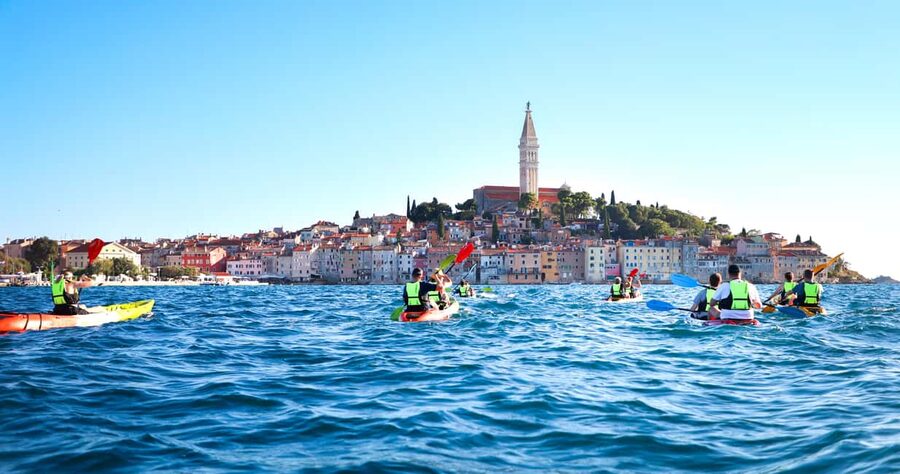 Rovinj-Amazing kayak tour &snorkeling &free drink &photos - St. Katerina Island brings a welcome break