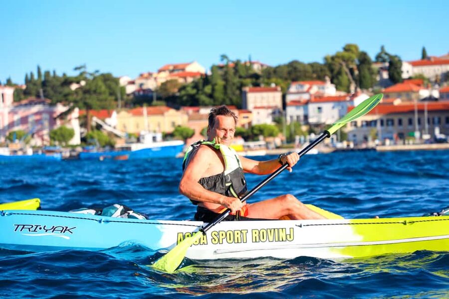Rovinj-Amazing kayak tour &snorkeling &free drink &photos - What the $53 price really includes