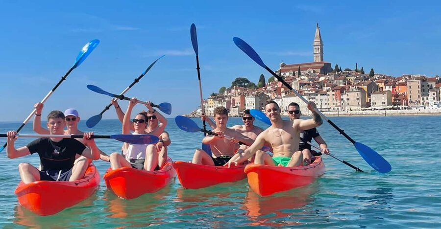 Rovinj:BUBA KAYAK TOURS:snorkeling,jumping,FREEdrinks&photos - Why this three-hour kayak trip works so well