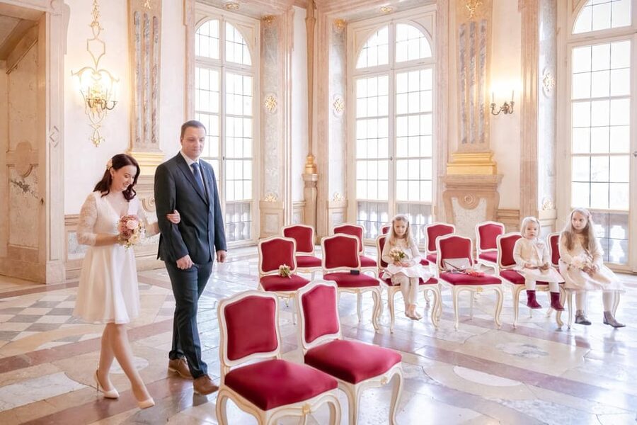 Salzburg City: private photoshoot at Salzburgs landmarks - Domplatz gives you the grand finish