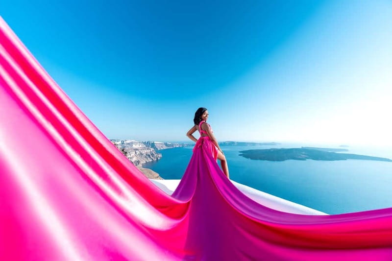 Santorini: Flying Dress Photo © Photoshoot "Express Package" - What the excellent feedback tells me