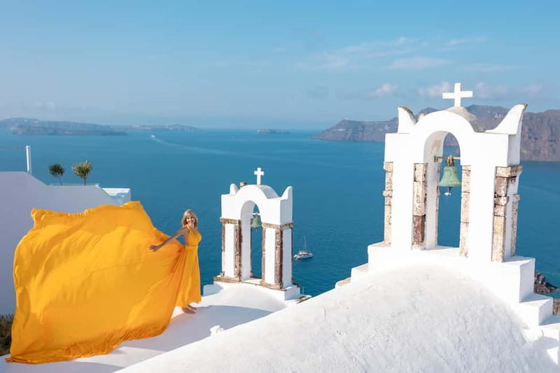 Santorini: Flying Dress Photoshoot - FAQ