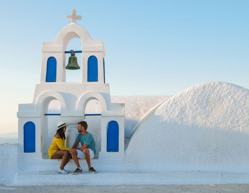 Santorini: Oia Village Professional Photo Shoot - Walking through Oia’s white lanes