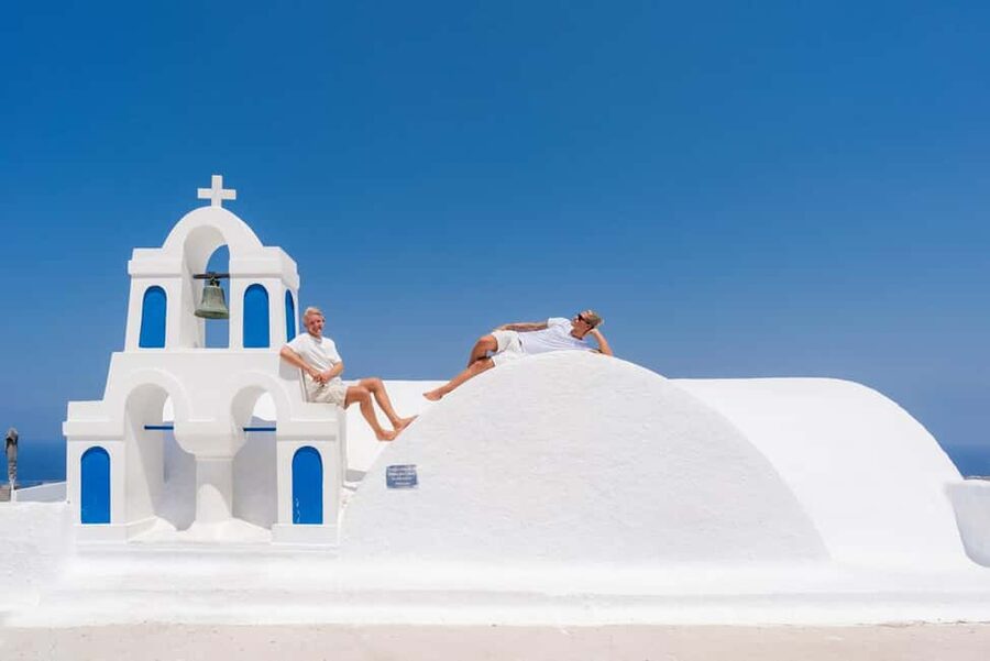 Santorini Photoshoot: Imerovigli or Fira - Morning light or sunset color