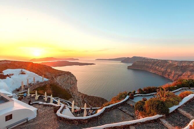 Santorini Private Wine Tour at Sunset with Tastings and Pictures - Seeing modern production at Estate Argyros