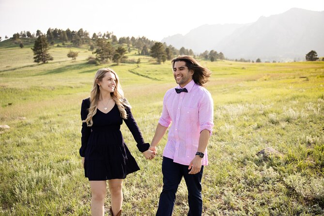 Scenic Mountain Photoshoot in Boulder, Colorado - Rocky Mountain views add a wider sense of place