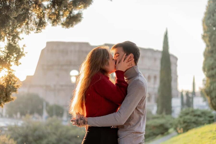 Secret Proposal Photoshoot in Rome + Reel - What you receive for $75
