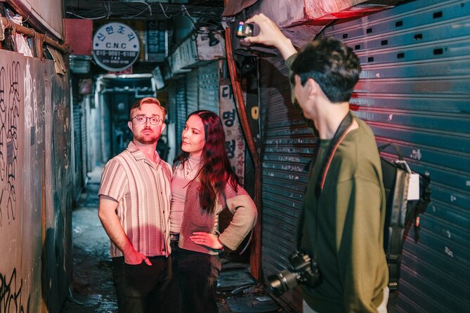 Seoul High-Quality Night Photography - Euljiro’s Neon Alleys and Printing District Past