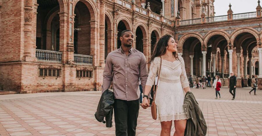 Seville Photo Tour - Plaza de España gives you a grand first backdrop