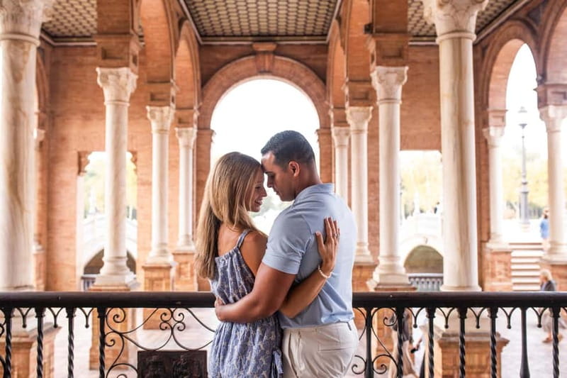 Seville: Professional Photoshoot and Video - Why Plaza de España works so well for portraits