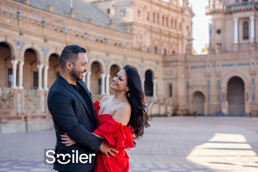 Seville: Romantic photoshoot for Couples - How the 45 to 60 minutes unfold