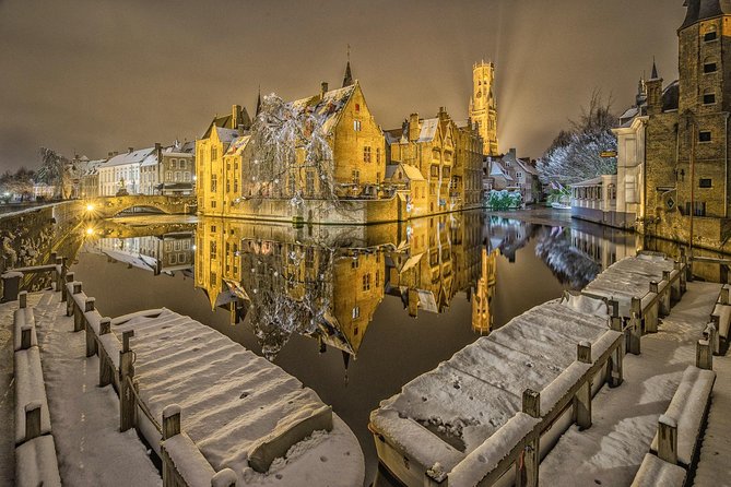 "Shades of Brugge" Photo Tour - 3hr private city tour & workshop - Starting at the Holy Blood Basilica at 8:00 pm