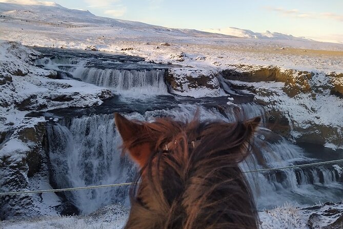 Short Riding Tour with Eye-Catching Photos at Waterfall - Key points at a glance