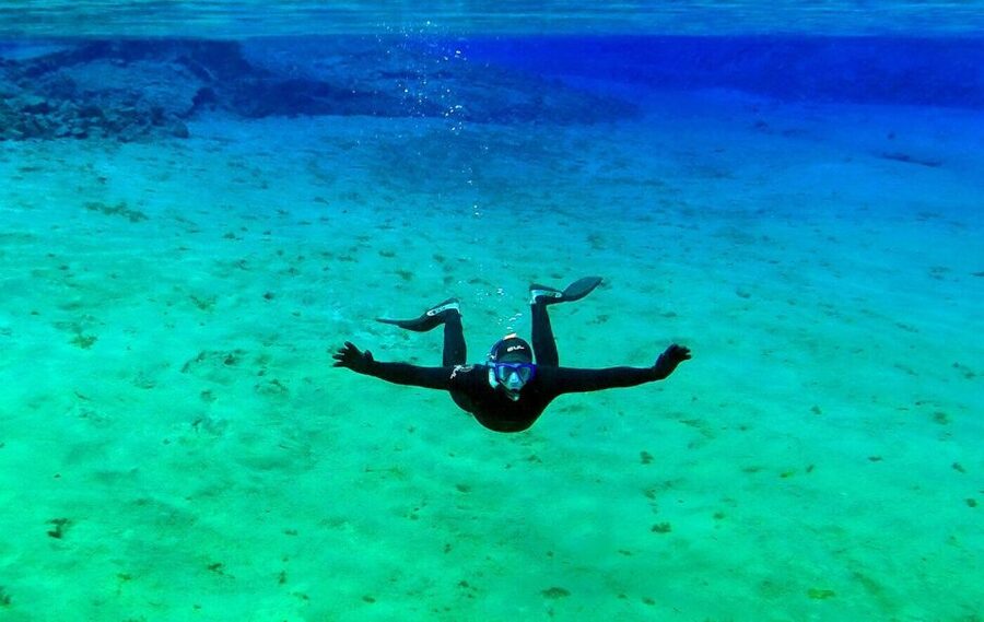Silfra: Half-Day Snorkeling Day Trip with Underwater Photos - The water route through Silfra