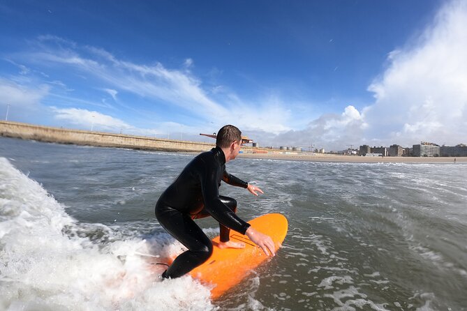 Small Group Surf Coaching in Porto with photos - Booking, cancellation, and weather details