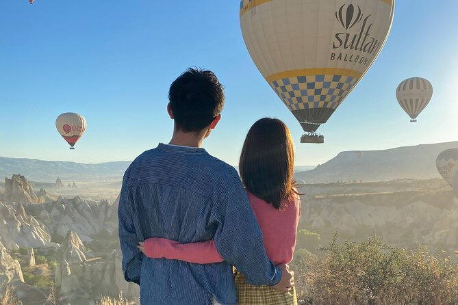 Sunrise Balloon Watching Tour with Photographer in Goreme - Stop two: Love Valley at sunrise