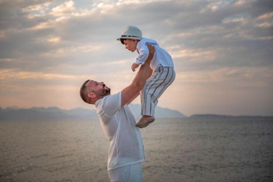 Sunset Photo shoot on the beach Kos island - Why a 45-minute sunset session works well on Kos