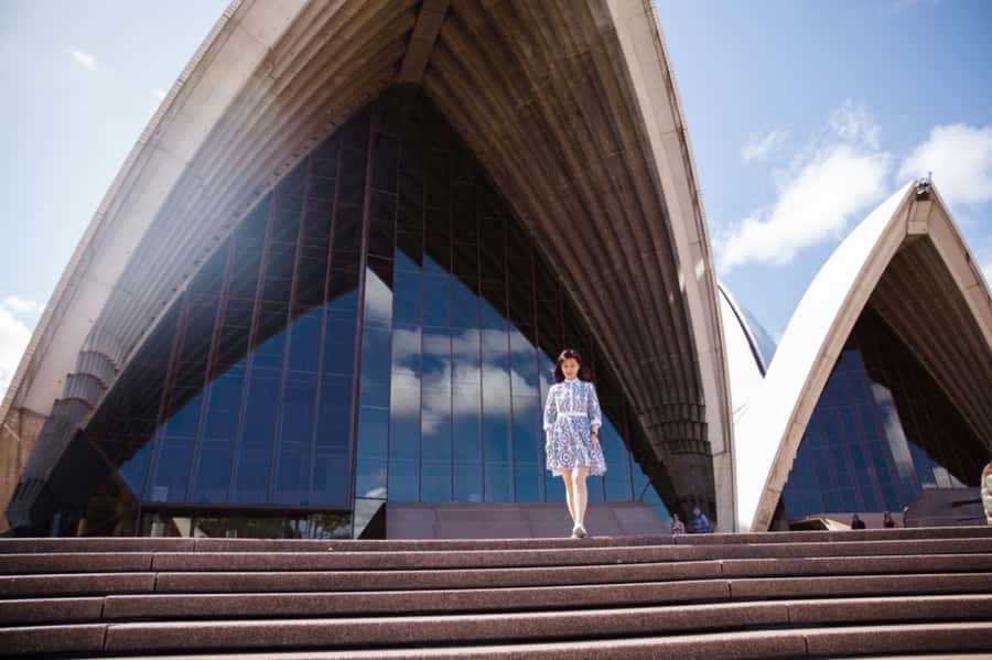 Sydney: Personal Travel & Vacation Photographer - The first part of the shoot: meeting and settling in