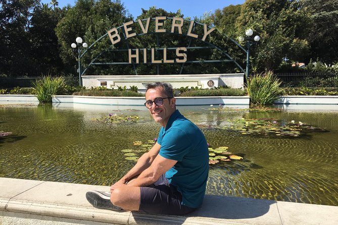 The Ultimate LA and Hollywood Photo Tour - Beverly Hills signs and palm-lined streets