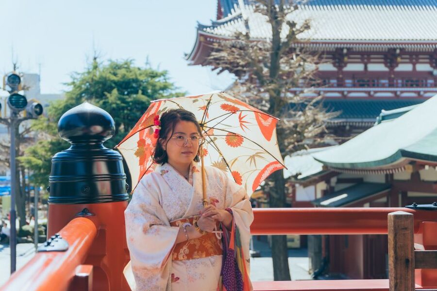 Tokyo: Kimono Dressing, Walking, and Photography Session - What the included photography is really worth