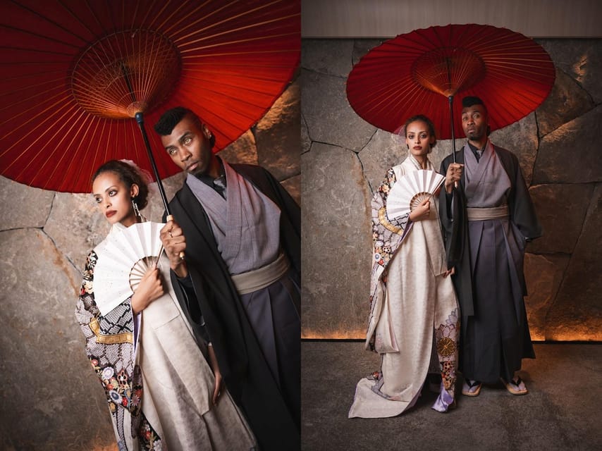Tokyo: Kimono Photoshoot at Ginza - The one-minute global kimono change