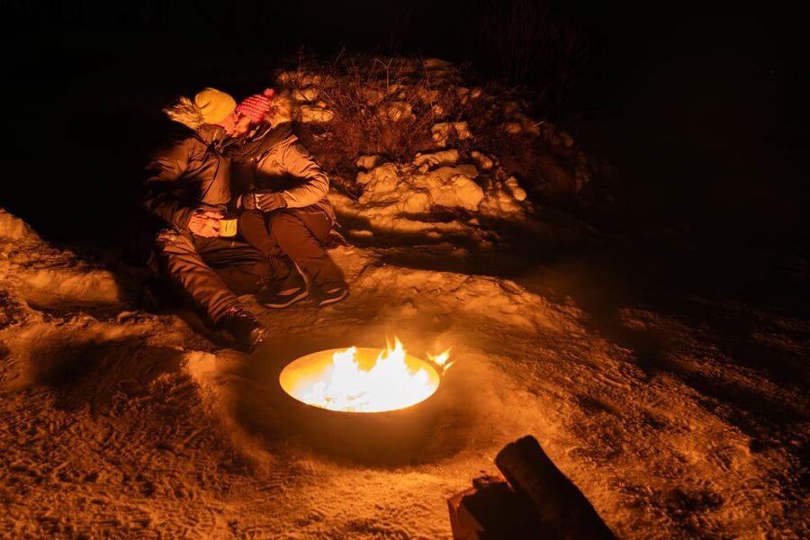 Tromsø: Aurora Tour with Photos, Campfire and Arctic Food - Choosing a dark place away from Tromsø