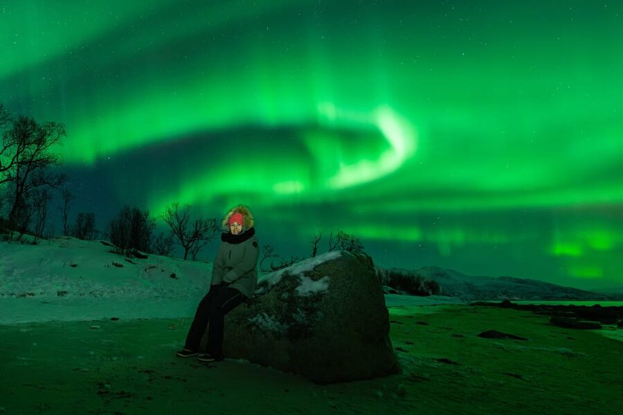 Tromsø: Aurora Tour with Photos, Campfire and Arctic Food - From Tromsø pickup to the first stretch of road