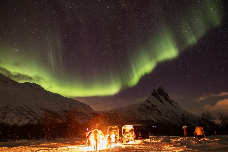 Tromso: Northern Lights Tour with Photographer - Chasing clear skies beyond Tromsø