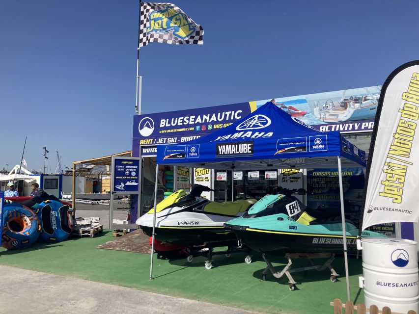 Valencia: Jet Ski Tour + Paddle Surf + Photos + Free drink - Starting at Valencia harbor