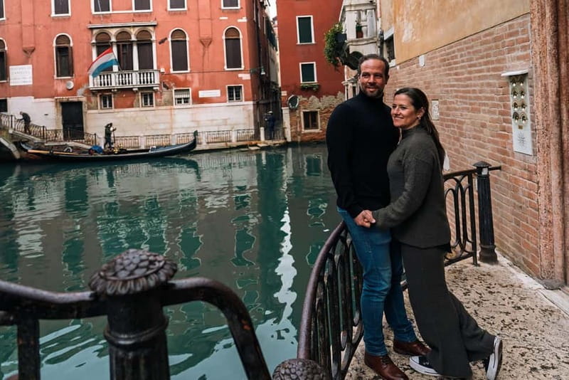 Venice private photo shoot with a local photographer! - What you receive after the session