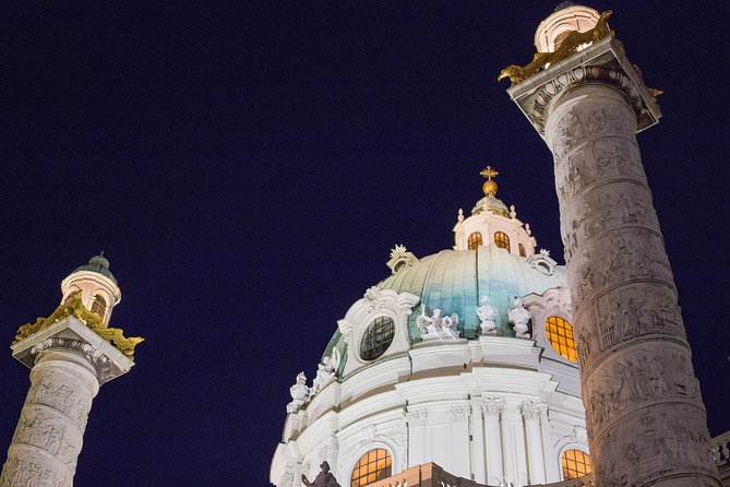 Vienna at night! Private photo tour of Vienna's most beautiful buildings - Michaelerplatz and the State Opera