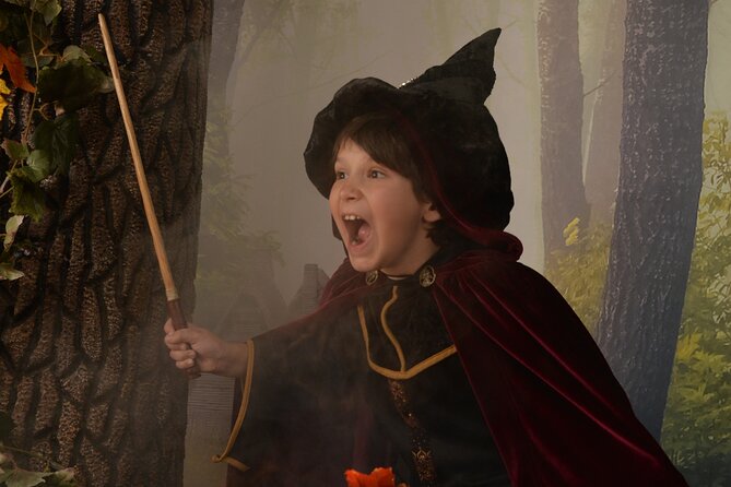 Witch Costume Photo Shoot - Olde Salem Village theatrical set - Who will enjoy it most